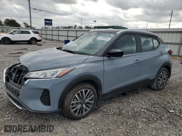 2024 Nissan Kicks SV with VIN 3N1CP5CVXRL520819, listed as a Copart auction lot 44169055 with 4,729 mi miles and Salvage Title. Bid and sale history available at DreamBid. Image 1.