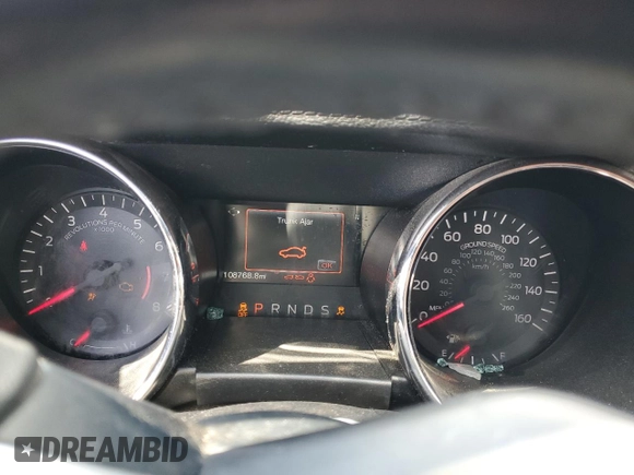 2017 Ford Mustang EcoBoost Premium with VIN 1FATP8UHXH5273359, listed as a Copart auction lot 52396525 with 108,768 mi miles and Salvage Title. Bid and sale history available at carsss.com. Image 9.