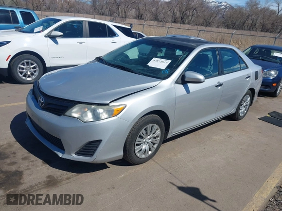 2014 Toyota Camry L with VIN 4T1BF1FK6EU367454, listed as a IAAI auction lot 41871829 with 140,696 mi miles and . Bid and sale history available at DreamBid. Image 2.