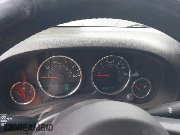 2014 Jeep Wrangler Unlimited Sport with VIN 1C4BJWDG0EL290441, listed as a IAAI auction lot 42204434 with 138,367 mi miles and . Bid and sale history available at DreamBid. Image 7.