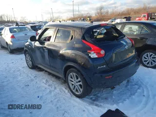 2011 Nissan Juke SL with VIN JN8AF5MV3BT012705, listed as a IAAI auction lot 41298215 with 143,951 mi miles. Bid and sale history available at carsss.com. Image 3.