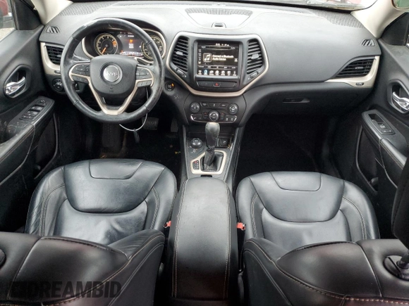 2016 Jeep Cherokee Limited with VIN 1C4PJMDB0GW225606, listed as a Copart auction lot 85572234 with 132,925 mi miles and Salvage Title. Bid and sale history available at carsss.com. Image 8.