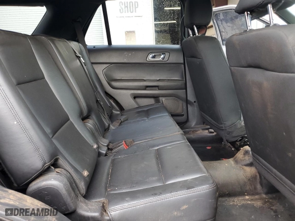 2015 Ford Utility Police Interceptor with VIN 1FM5K8AR2FGA94020, listed as a Copart auction lot 86213194 with 0 mi miles and Salvage Title. Bid and sale history available at carsss.com. Image 12.
