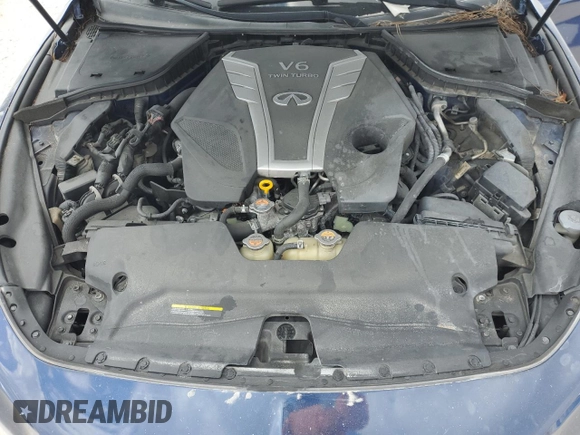 2017 Infiniti Q60 Sport with VIN JN1EV7EL0HM553886, listed as a Copart auction lot 53742985 with 64,260 mi miles and Clean Title. Bid and sale history available at DreamBid. Image 11.