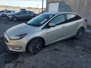 2018 Ford Focus SE with VIN 1FADP3F28JL221066, listed as a Copart auction lot 42778235 with 130,657 mi miles and Salvage Title. Bid and sale history available at carsss.com. Image 1.