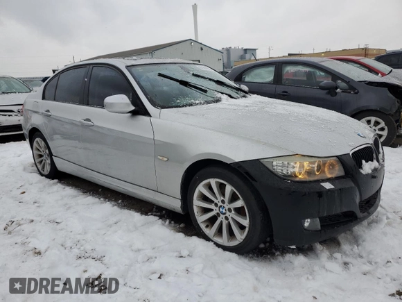 2011 BMW 3 Series 328i xDrive with VIN WBAPK7G56BNN70378, listed as a Copart auction lot 87387654 with 141,673 mi miles and Salvage Title. Bid and sale history available at carsss.com. Image 4.