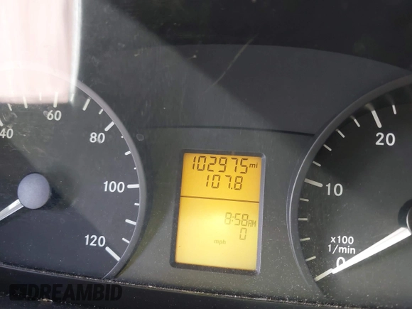 2012 Mercedes-Benz Sprinter Passenger with VIN WDZPE7CC6C5625069, listed as a IAAI auction lot 41922635 with 102,975 mi miles. Bid and sale history available at carsss.com. Image 16.