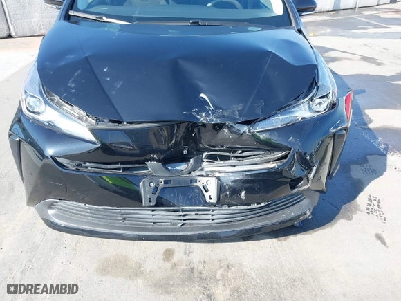 2019 Toyota Prius L Eco with VIN JTDKARFU3K3069075, listed as a IAAI auction lot 41622447 with 39,113 mi miles. Bid and sale history available at carsss.com. Image 12.