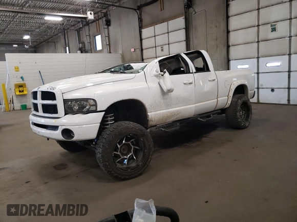 2003 Dodge Ram 2500 ST with VIN 3D7KU28C13G821556, listed as a Copart auction lot 74274654 with 0 mi miles and Salvage Title. Bid and sale history available at carsss.com. Image 1.