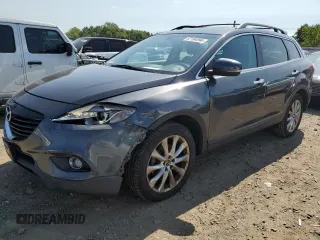 2015 Mazda CX-9 Grand Touring with VIN JM3TB3DV1F0461061, listed as a Copart auction lot 67194994 with 87,637 mi miles and Salvage Title. Bid and sale history available at carsss.com. Image 1.