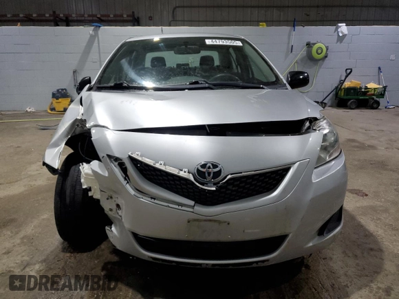 2012 Toyota Yaris with VIN JTDBT4K39C1415296, listed as a Copart auction lot 44793505 with 205,365 mi miles and Salvage Title. Bid and sale history available at DreamBid. Image 5.