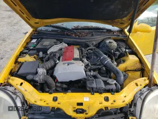 1999 Mercedes-Benz SLK-Class with VIN WDBKK47F9XF076441, listed as a Copart auction lot 73745154 with 104,481 mi miles and Salvage Title. Bid and sale history available at carsss.com. Image 11.
