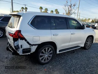2017 Lexus LX with VIN JTJHY7AX7H4227414, listed as a Copart auction lot 83694604 with 68,205 mi miles and Salvage Title. Bid and sale history available at carsss.com. Image 3.