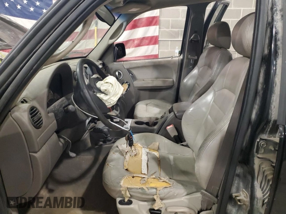2004 Jeep Liberty Limited with VIN 1J4GL58K74W184701, listed as a Copart auction lot 50499545 with 258,811 mi miles and Salvage Title. Bid and sale history available at carsss.com. Image 7.