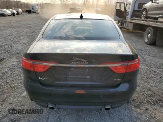 2018 Jaguar XF 25t Prestige with VIN SAJBE4FX4JCY59356, listed as a Copart auction lot 49068025 with 49,486 mi miles and Salvage Title. Bid and sale history available at carsss.com. Image 6.