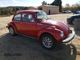 1974 Volkswagen Beetle with VIN 1342387192, listed as a Copart auction lot 82908724 with 55,499 mi miles and Salvage Title. Bid and sale history available at DreamBid. Image 4.