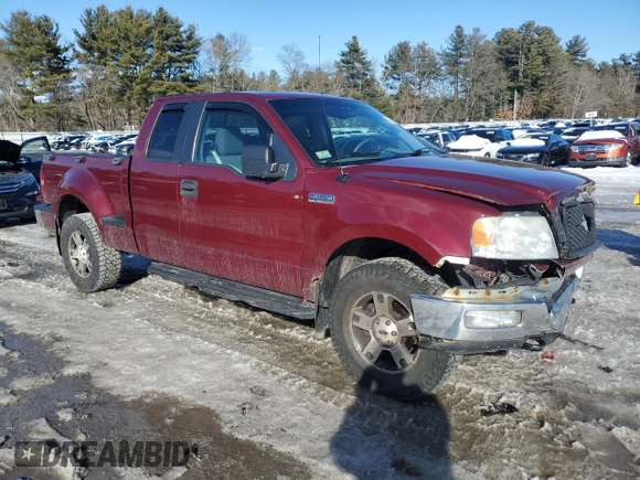 2005 Ford F-150 XLT z VIN 1FTPX04515KE58657, wystawiony jako Copart lot #45487545 z przebiegiem 220 464 mil mil oraz Czysty tytuł • Clean title. Historia ofert i sprzedaży dostępna na DreamBid. Obrazek 4.