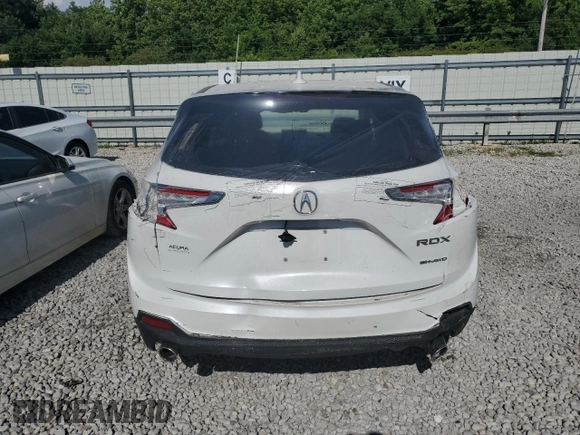 2021 Acura RDX with VIN 5J8TC2H31ML001842, listed as a Copart auction lot 59973065 with Not provided miles and Salvage title. Bid and sale history available at DreamBid. Image 6.