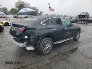 2025 Mercedes-Benz GLC with VIN W1NKJ4HB1SF289398, listed as a Copart auction lot 44171515 with 1,610 mi miles and Salvage Title. Bid and sale history available at carsss.com. Image 3.