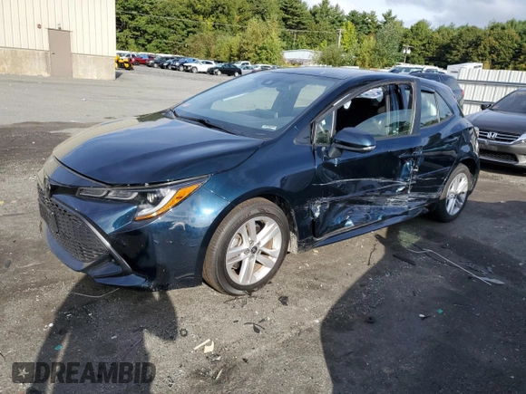 2021 Toyota Corolla Hatchback SE with VIN JTND4MBE2M3134546, listed as a Copart auction lot 71425514 with 37,499 mi miles and Salvage Title. Bid and sale history available at carsss.com. Image 1.