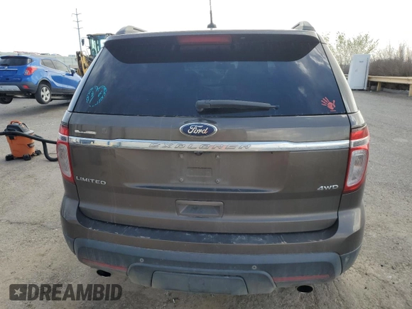 2015 Ford Explorer Limited with VIN 1FM5K8F87FGC46311, listed as a Copart auction lot 49111385 with 170,415 mi miles and Salvage Title. Bid and sale history available at DreamBid. Image 6.