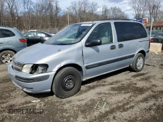 2001 Chevrolet Venture Plus with VIN 1GNDU03E31D143913, listed as a Copart auction lot 46291035 with 0 mi miles and Salvage Title. Bid and sale history available at carsss.com. Image 1.