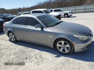2008 BMW 5 Series 535i with VIN WBANW13518CZ84784, listed as a Copart auction lot 48636975 with 145,834 mi miles and Clean Title. Bid and sale history available at carsss.com. Image 4.