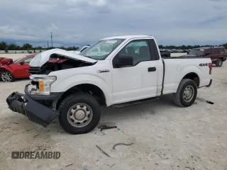 2019 Ford F-150 XL with VIN 1FTMF1EPXKKC74390, listed as a Copart auction lot 73213314 with 130,265 mi miles and Non repairable. Bid and sale history available at DreamBid. Image 1.