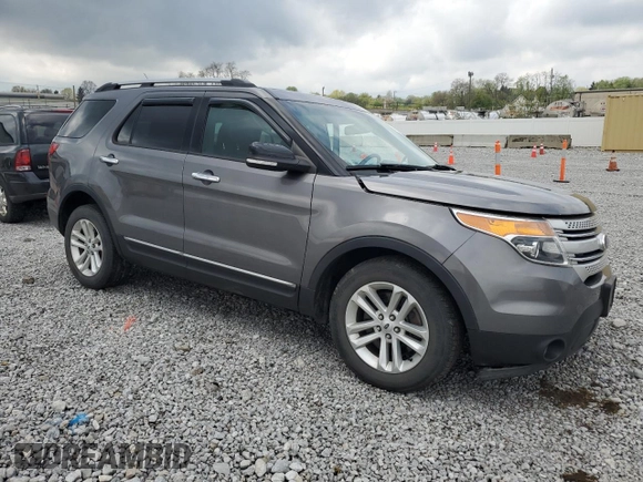 2014 Ford Explorer XLT with VIN 1FM5K7D82EGA42382, listed as a Copart auction lot 54776895 with 132,771 mi miles and Salvage Title. Bid and sale history available at DreamBid. Image 4.