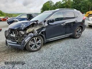 2017 Nissan Rogue SL with VIN 5N1AT2MT0HC775738, listed as a Copart auction lot 60015705 with 165,870 mi miles and Salvage title. Bid and sale history available at DreamBid. Image 1.
