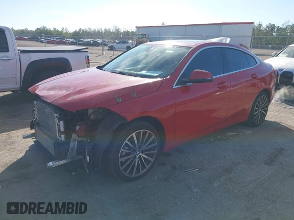 2022 BMW 2 Series 228i with VIN WBA53AK00N7K04325, listed as a IAAI auction lot 41430069 with 17,991 mi miles and . Bid and sale history available at carsss.com. Image 2.