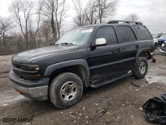 2001 Chevrolet Tahoe LS with VIN 1GNEK13T41R202324, listed as a Copart auction lot 49880325 with 208,165 mi miles and Clean Title. Bid and sale history available at carsss.com. Image 1.