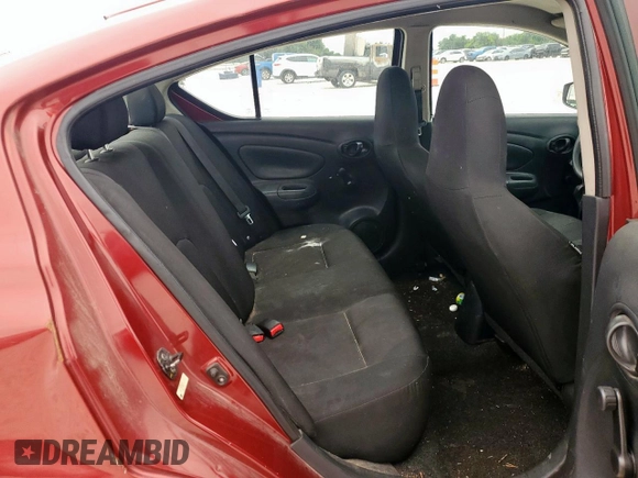 2016 Nissan Versa SV with VIN 3N1CN7AP6GL851450, listed as a Copart auction lot 59543325 with 135,747 mi miles and Salvage title. Bid and sale history available at DreamBid. Image 10.