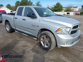2014 Ram 1500 Express with VIN 1C6RR7FTXES136971, listed as a IAAI auction lot 41845334 with 94,893 mi miles and . Bid and sale history available at DreamBid. Image 1.