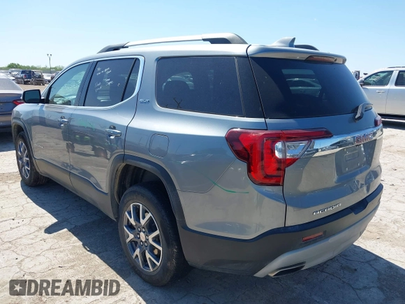 2023 GMC Acadia SLT with VIN 1GKKNML41PZ250017, listed as a IAAI auction lot 41978686 with 52,422 mi miles and . Bid and sale history available at carsss.com. Image 3.