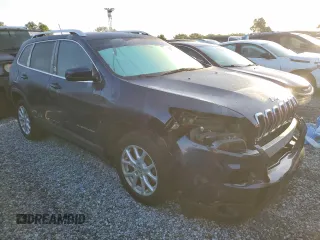 2018 Jeep Cherokee Latitude Plus with VIN 1C4PJLLB8JD590419, listed as a Copart auction lot 51734675 with 145,331 mi miles and Salvage Title. Bid and sale history available at carsss.com. Image 4.