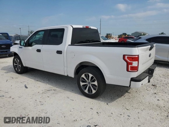 2020 Ford F-150 XL with VIN 1FTEW1CP5LKE93380, listed as a Copart auction lot 53076845 with 84,486 mi miles and Salvage Title. Bid and sale history available at carsss.com. Image 2.