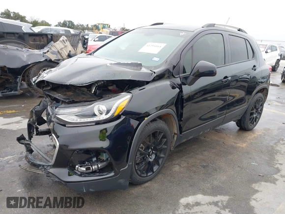 2022 Chevrolet Trax LT with VIN KL7CJLSM4NB505219, listed as a IAAI auction lot 41294164 with 21,644 mi miles. Bid and sale history available at carsss.com. Image 18.