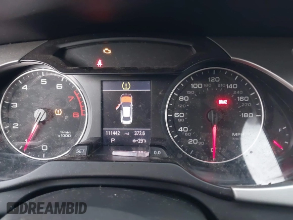 2012 Audi A4 Prestige с VIN WAUKFAFL0CA099347, выставлен на аукционе IAAI как лот 41875503 с пробегом 111 442 миль миль и . История ставок и продаж доступна на DreamBid. Изображение 7.
