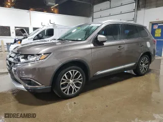 2018 Mitsubishi Outlander SE with VIN JA4AD3A32JZ012077, listed as a Copart auction lot 87455274 with 116,270 mi miles and Salvage Title. Bid and sale history available at carsss.com. Image 1.