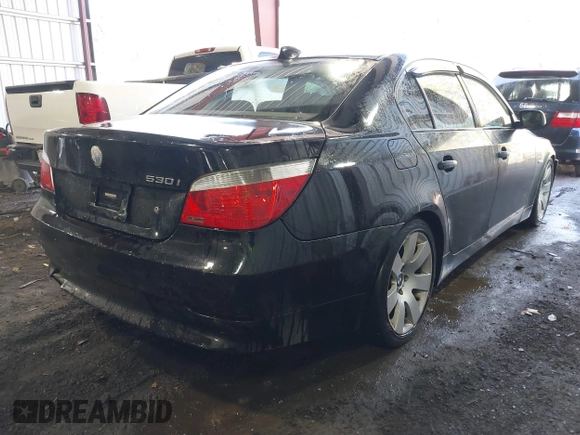 2005 BMW 5 Series 530i with VIN WBANA73545B049083, listed as a IAAI auction lot 42151849 with 206,013 mi miles and . Bid and sale history available at DreamBid. Image 4.
