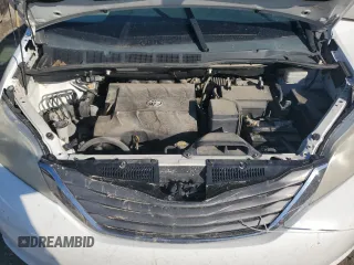 2011 Toyota Sienna XLE AAS with VIN 5TDYK3DC1BS053194, listed as a Copart auction lot 46793565 with 204,156 mi miles and Salvage Title. Bid and sale history available at carsss.com. Image 13.