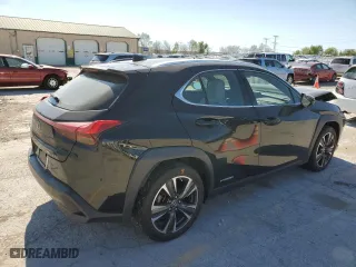 2019 Lexus UX with VIN JTHU9JBH0K2011084, listed as a Copart auction lot 50531643 with 40,029 mi miles. Bid and sale history available at carsss.com. Image 3.