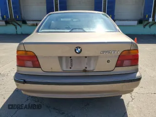 2000 BMW 5 Series 528iA with VIN WBADM6340YGU22292, listed as a Copart auction lot 52256455 with 141,316 mi miles and Clean Title. Bid and sale history available at carsss.com. Image 6.