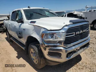 2019 Ram 2500 Big Horn with VIN 3C6UR5DJ7KG726578, listed as a Copart auction lot 54766675 with 126,084 mi miles and Salvage title. Bid and sale history available at DreamBid. Image 4.