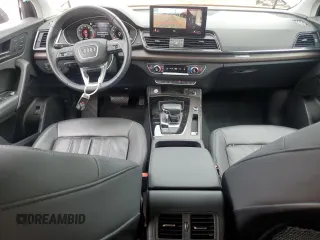 2021 Audi Q5 Premium Plus with VIN WA1BAAFY6M2083415, listed as a Copart auction lot 58831785 with 21,055 mi miles and Salvage title. Bid and sale history available at DreamBid. Image 8.