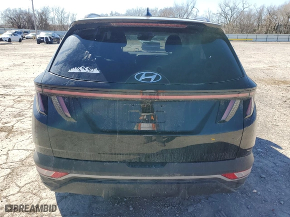 2022 Hyundai Tucson Hybrid SEL Convenience with VIN KM8JFCA19NU060365, listed as a Copart auction lot 48639145 with 91,779 mi miles and Salvage Title. Bid and sale history available at carsss.com. Image 6.