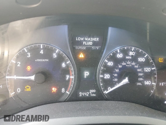 2013 Lexus RX 350 with VIN 2T2BK1BA0DC155332, listed as a Copart auction lot 52294565 with 94,427 mi miles and Salvage Title. Bid and sale history available at DreamBid. Image 9.