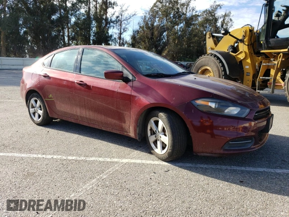 2015 Dodge Dart SXT with VIN 1C3CDFBB4FD330121, listed as a Copart auction lot 82712423 with 100,843 mi miles and Salvage Title. Bid and sale history available at carsss.com. Image 4.