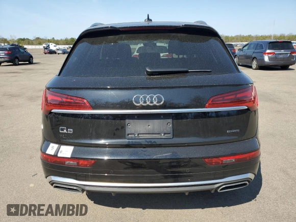 2023 Audi Q5 S line Premium Plus z VIN WA1EAAFY4P2140700, wystawiony jako Copart lot #53323525 z przebiegiem 11 730 mil mil oraz Szkody całkowita. Historia ofert i sprzedaży dostępna na DreamBid. Obrazek 6.